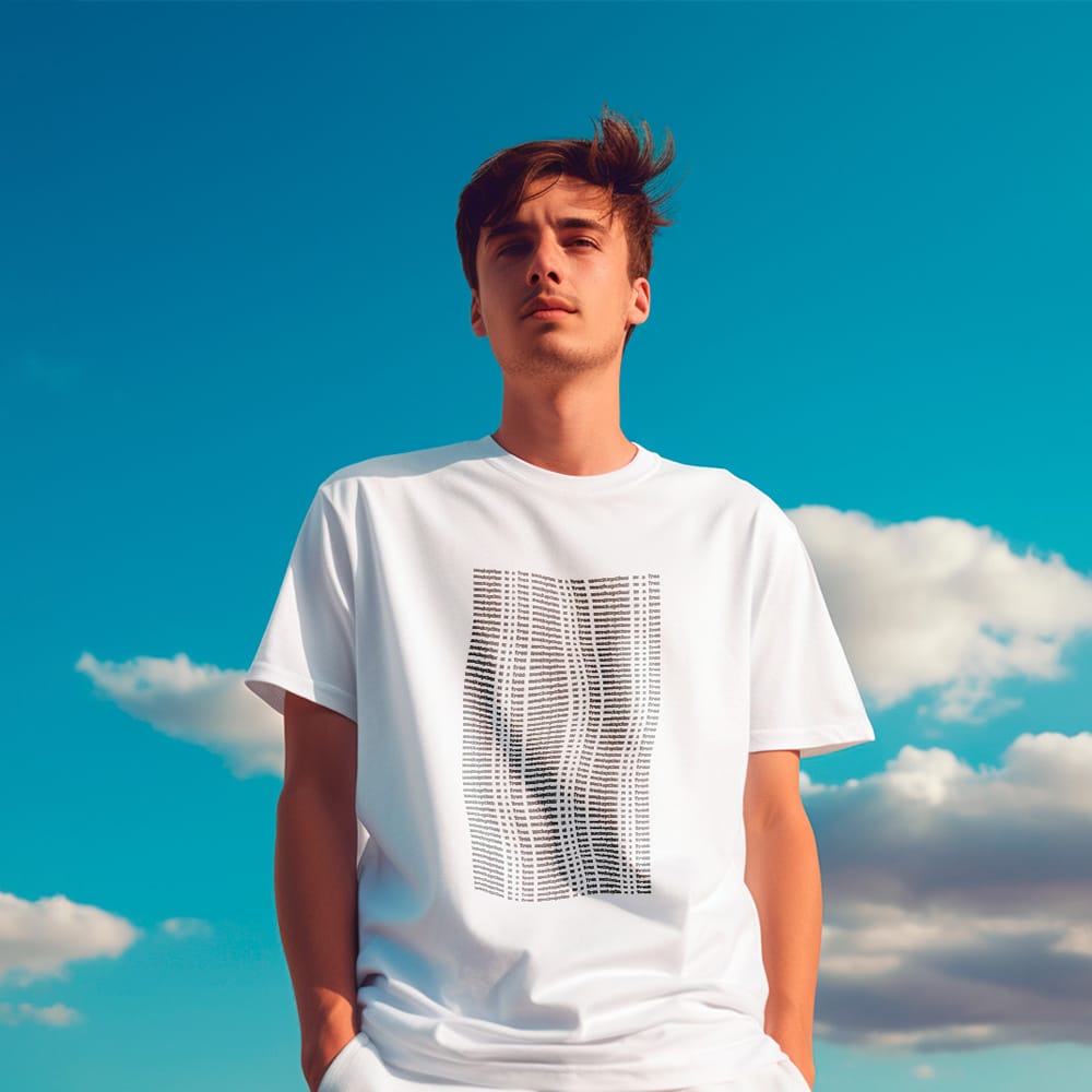 Free Realistic White T-Shirt Mockup PSD 1 Free Realistic White T-Shirt Mockup PSD