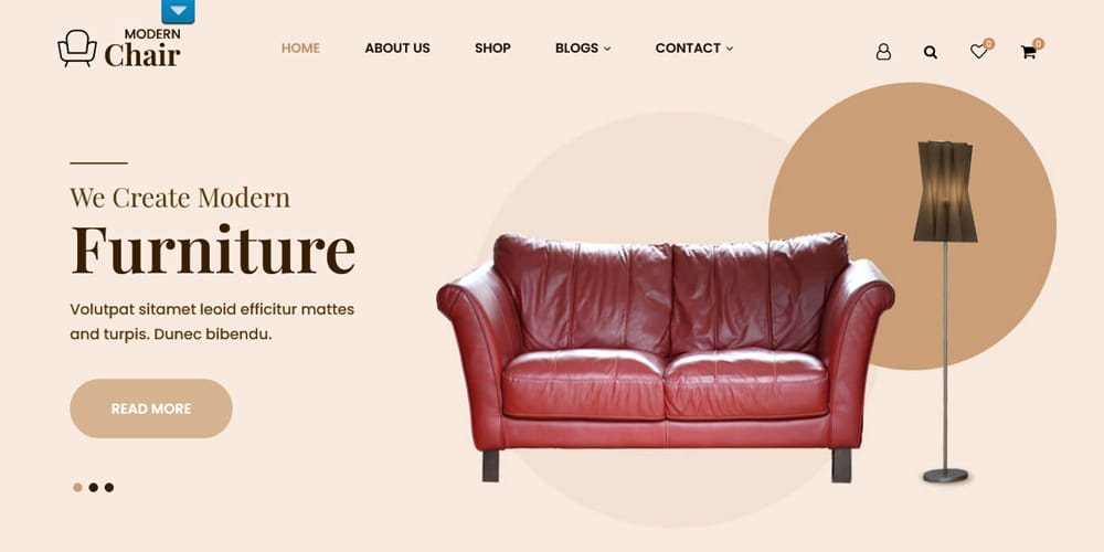 The Ultimate Collection of Free Elementor WooCommerce Templates 24 Furniture Lite