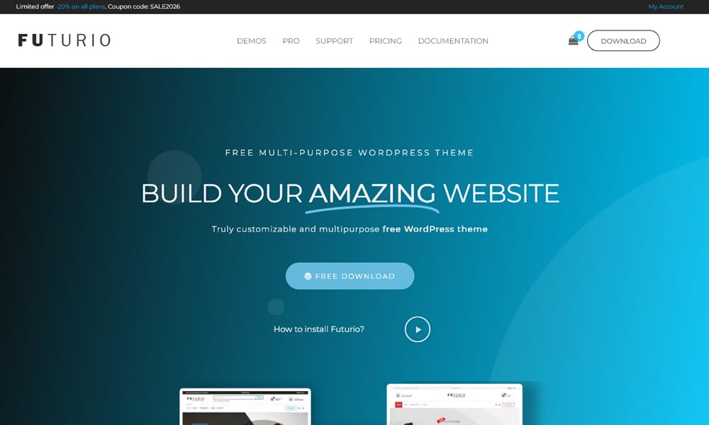 The Ultimate Collection of Free Elementor WooCommerce Templates 55 Futurio