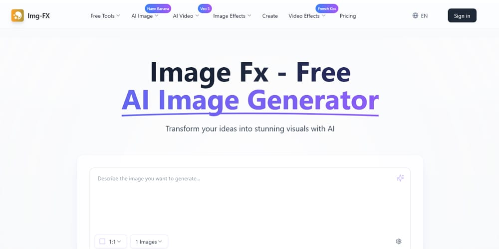 The Ultimate List of AI Image Generator Models 2025 37 Image Fx
