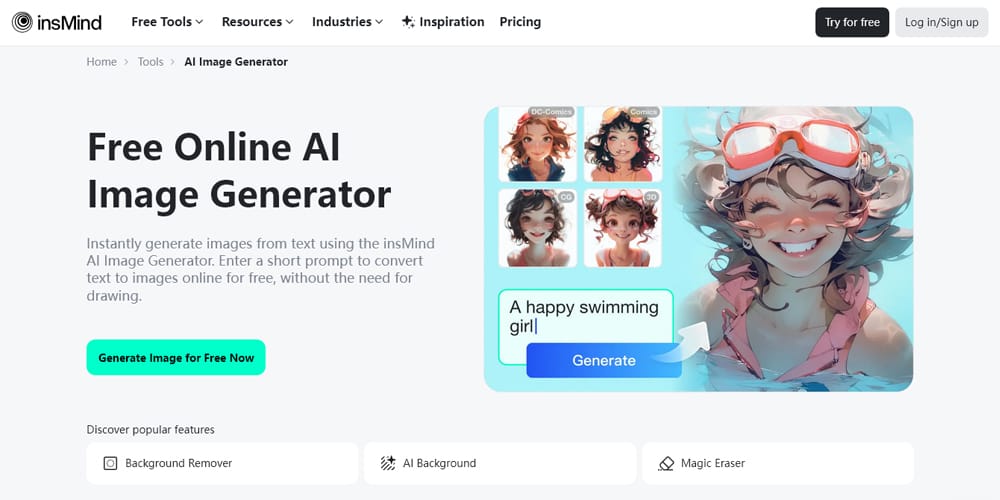 The Ultimate List of AI Image Generator Models 2025 23 Insmind AI
