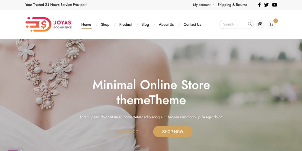 The Ultimate Collection of Free Elementor WooCommerce Templates 8 Joyas Clothes