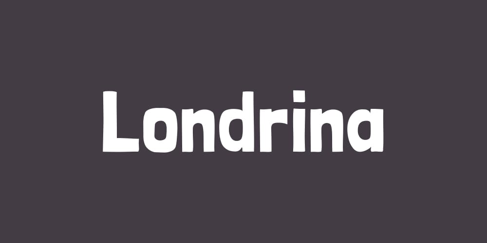 Top Free Sketch Fonts Every Designer Needs to Download 19 londrina