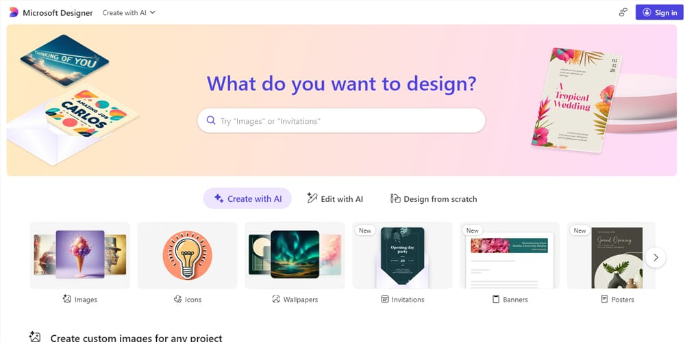 Top Free AI Design Tools Every Designer Should Use 14 Microsoft Designer