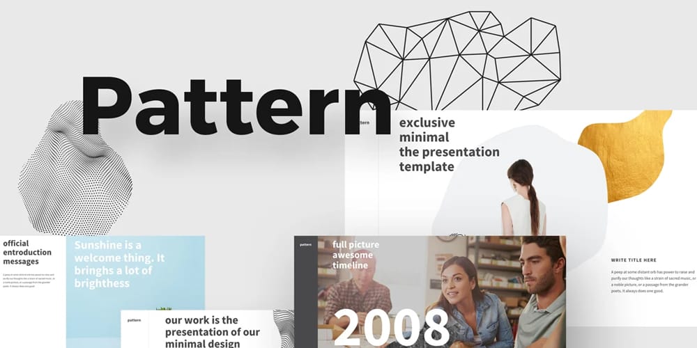 Stunning Free Design Templates for Powerpoint Presentations 27 Pattern Powerpoint Template