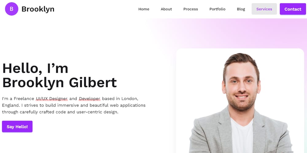 Top Free Tailwind Portfolio Templates to Showcase Your Work 17 Picto
