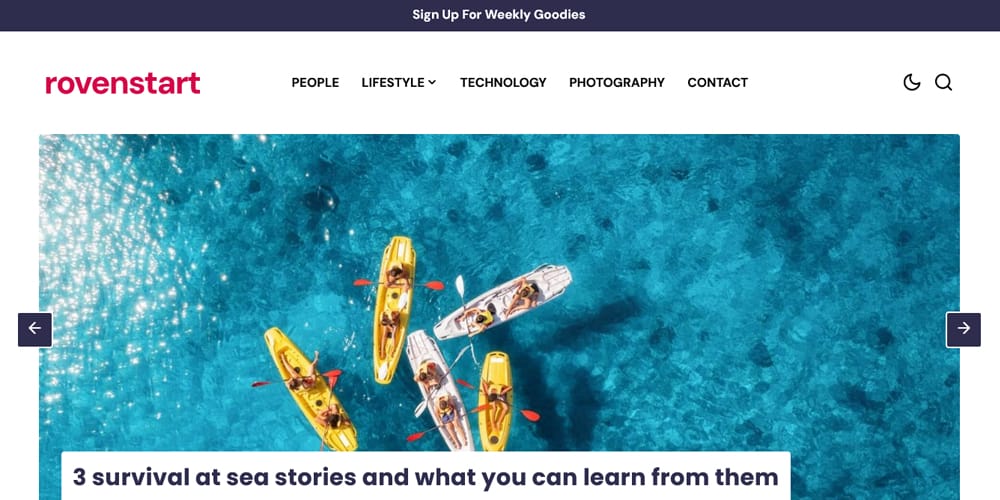 The Ultimate Collection of Free Elementor WooCommerce Templates 34 Rovenstart