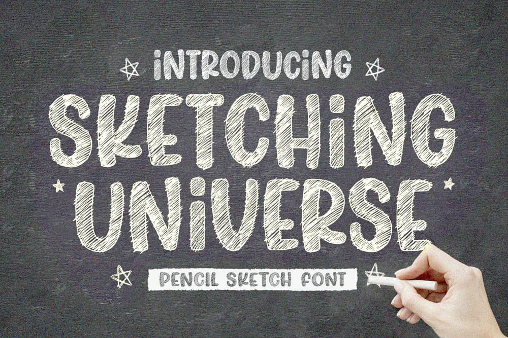 Top Free Sketch Fonts Every Designer Needs to Download 3 Sketching Universe