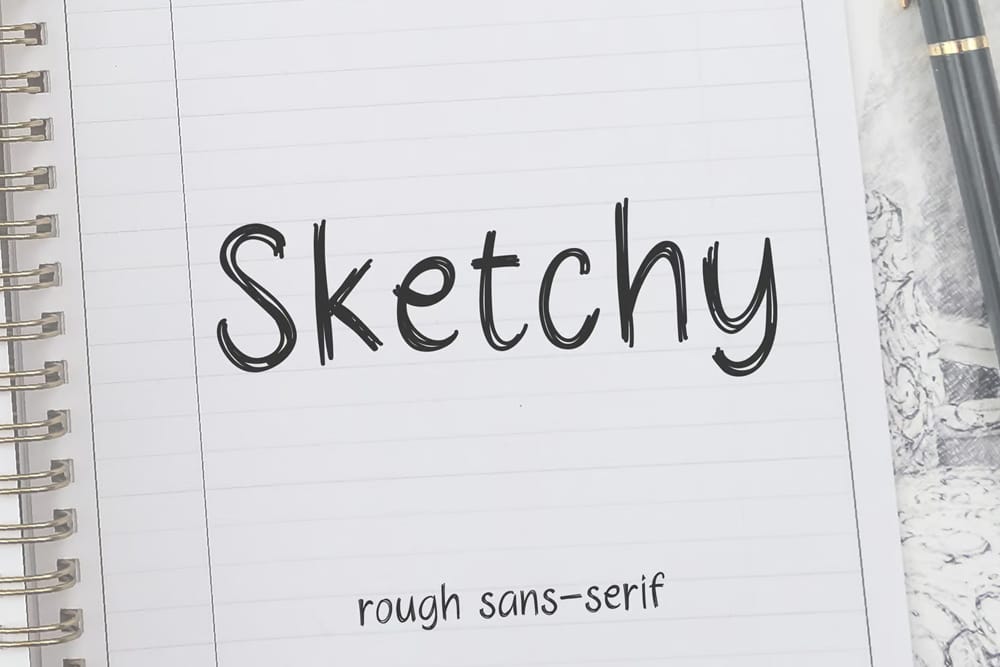 Top Free Sketch Fonts Every Designer Needs to Download 6 Sketchy
