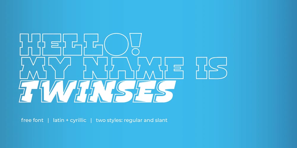 Top Free Sketch Fonts Every Designer Needs to Download 4 Twinses