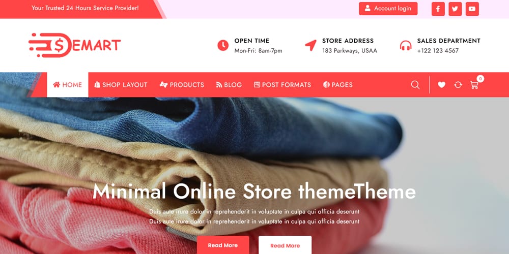 The Ultimate Collection of Free Elementor WooCommerce Templates 28 eMart