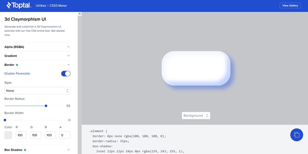 Must-Try Claymorphism Generator Tools for Stunning Designs 3 3d Claymorphism UI