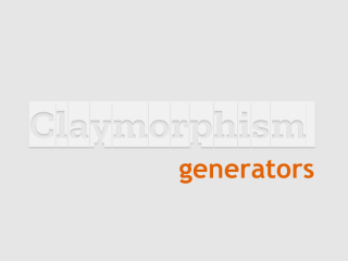 Claymorphism Generator