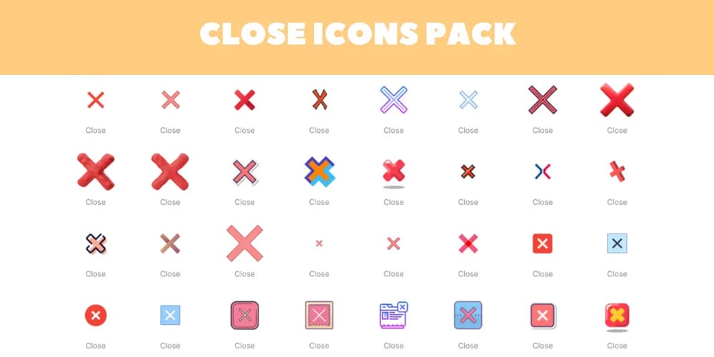 Close Icons