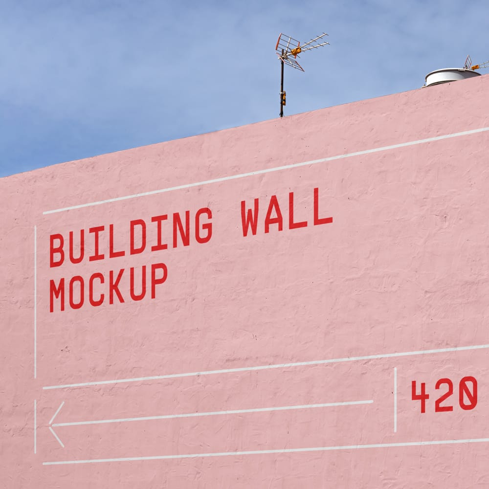 Free Elevation Mockup PSD 1 Free Elevation Mockup PSD