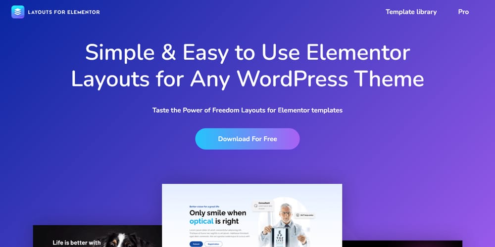 Discover the Best Elementor Templates Library Websites for Your Next Project 2 Layouts for Elementor