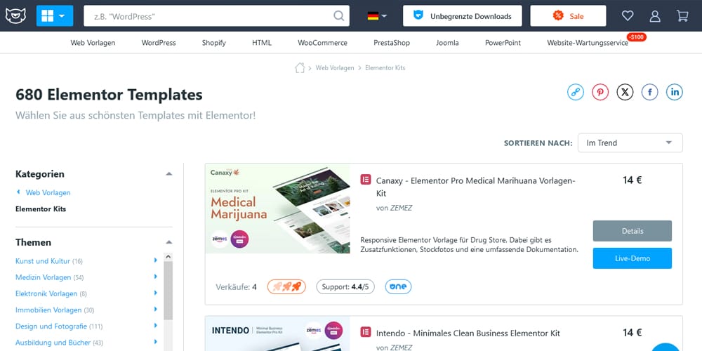Discover the Best Elementor Templates Library Websites for Your Next Project 9 TemplateMonster