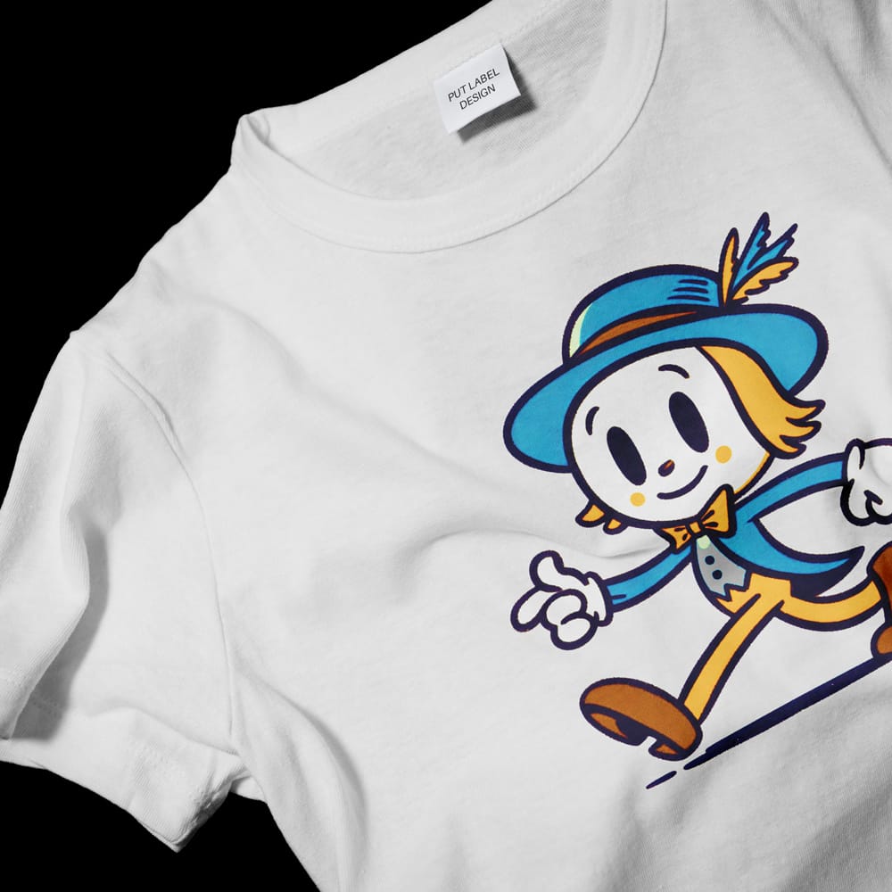 Free Close-Up T-shirt Print Mockup PSD 1 Free Close-Up T-shirt Print Mockup PSD