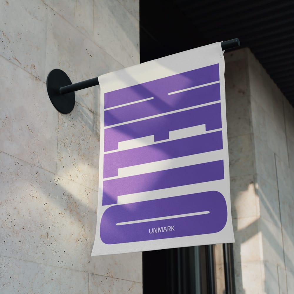 Free Fabric Signboard Textile Banner Mockup PSD 1 Free Fabric Signboard Textile Banner Mockup PSD