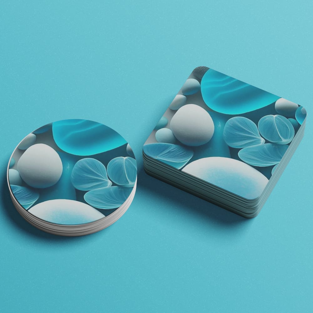 Free Paper Coaster Mockup PSD 1 Free Paper Coaster Mockup PSD