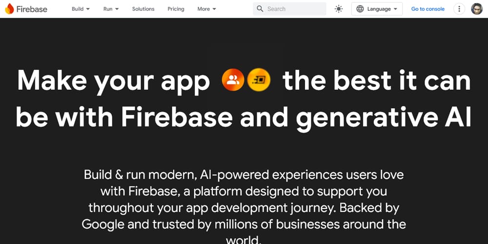 Best Web Page Design Tools for Modern Creators -2024 36 Firebase