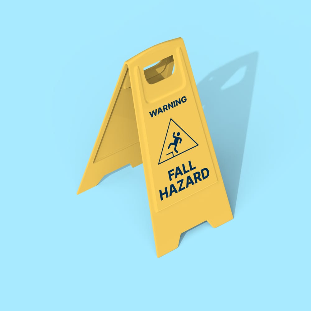 Free Floor Sign Mockup Template PSD 1 Free Floor Sign Mockup Template PSD