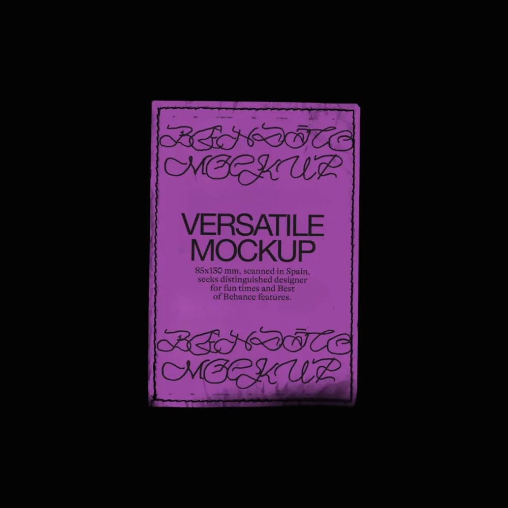 Free Realistic Label Mockup Design PSD 1 Free Realistic Label Mockup Design PSD