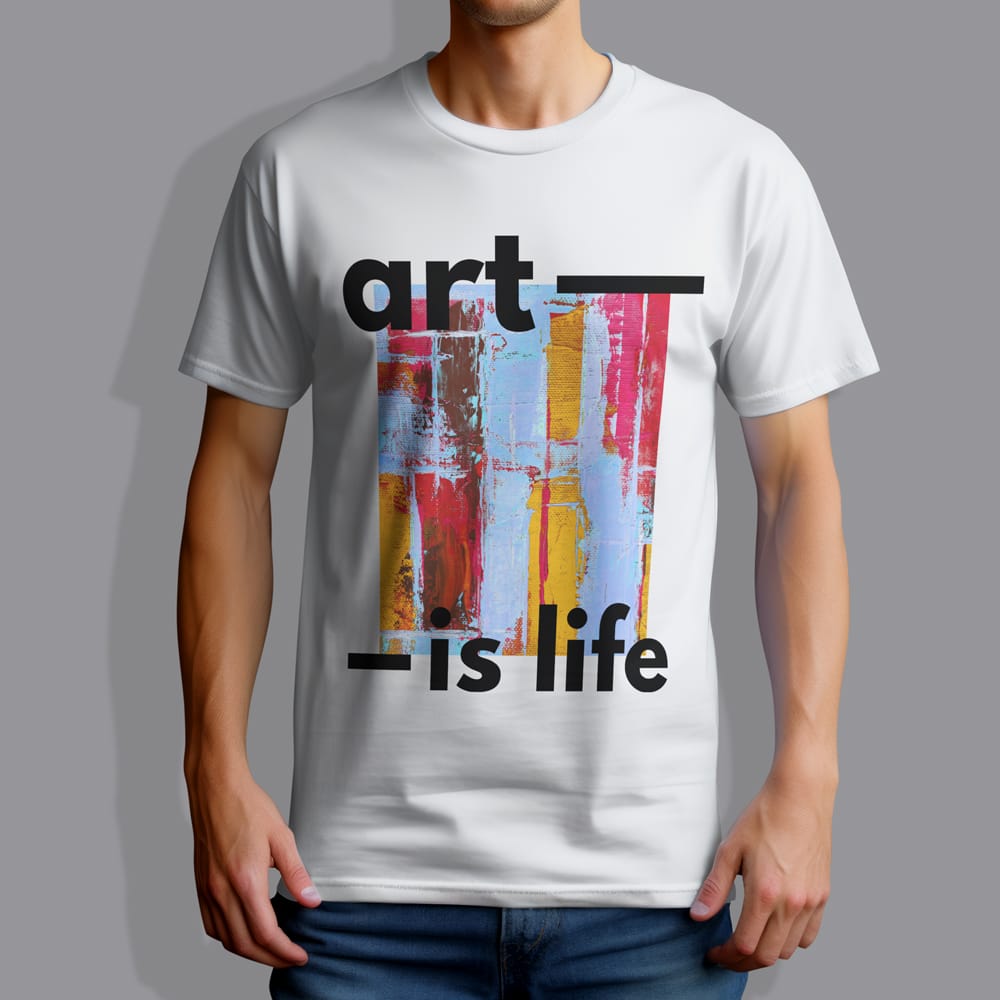 Free Regular T-Shirt Mockup PSD 1 Free Regular T-Shirt Mockup PSD