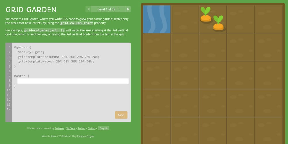 CSS Grid Tutorials for Beginners: Top Resources to Master Layouts 14 Grid Garden