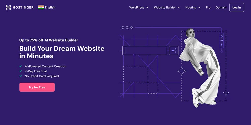 Best Web Page Design Tools for Modern Creators -2024 8 Hostinger AI