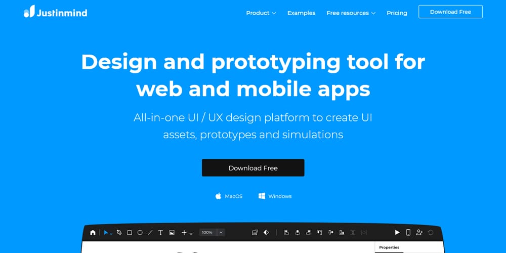 Best Web Page Design Tools for Modern Creators -2024 33 Justinmind