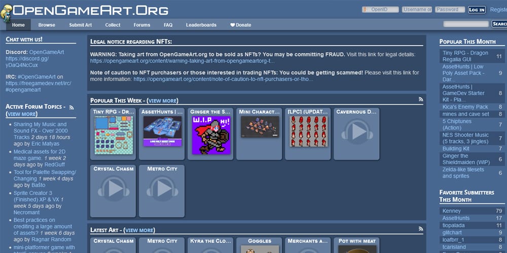 Where to Download Blender Character Models for Free 16 OpenGameArt