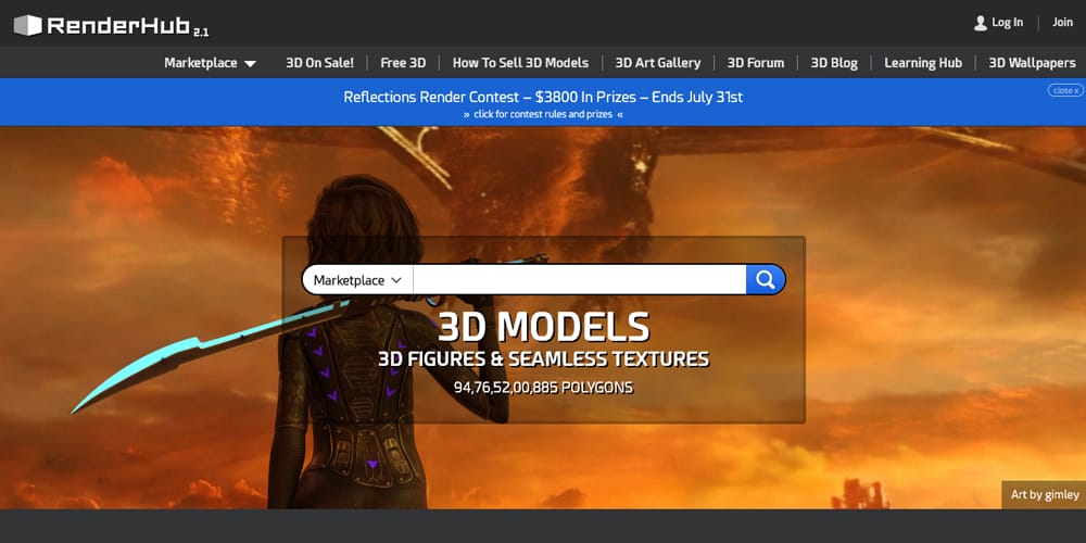 Where to Download Blender Character Models for Free 8 RenderHub
