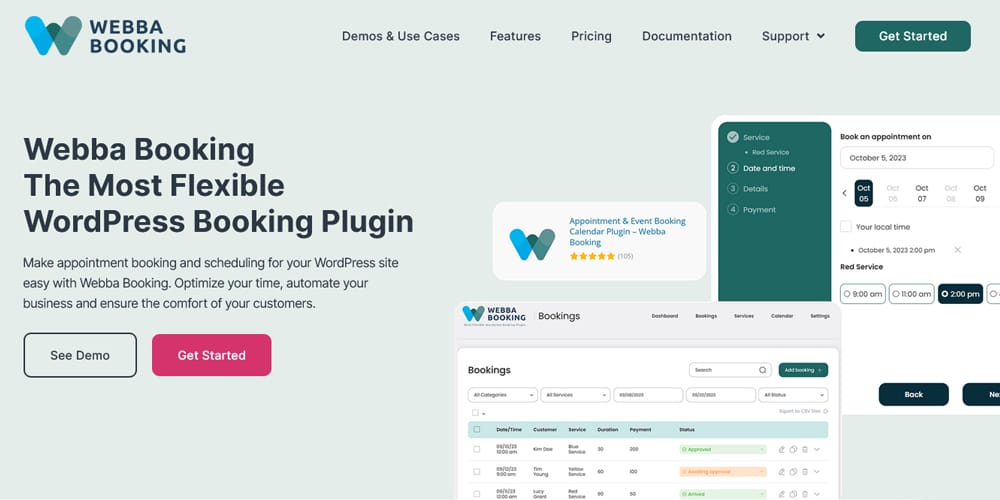 Choosing the Best Elementor Appointment Booking Plugin for Your WordPress Site 4 Webba Booking
