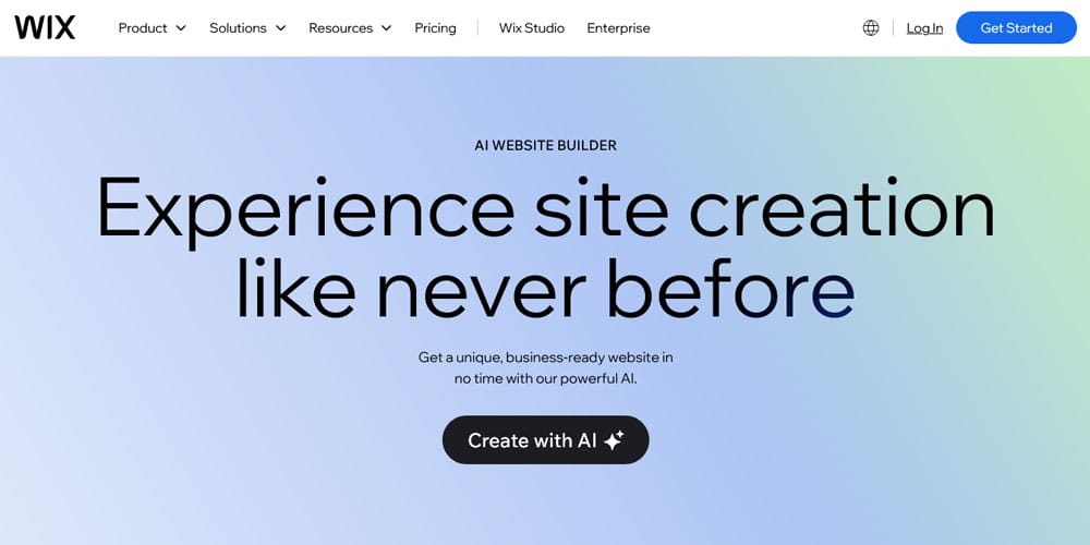 Best Web Page Design Tools for Modern Creators -2024 7 Wix AI