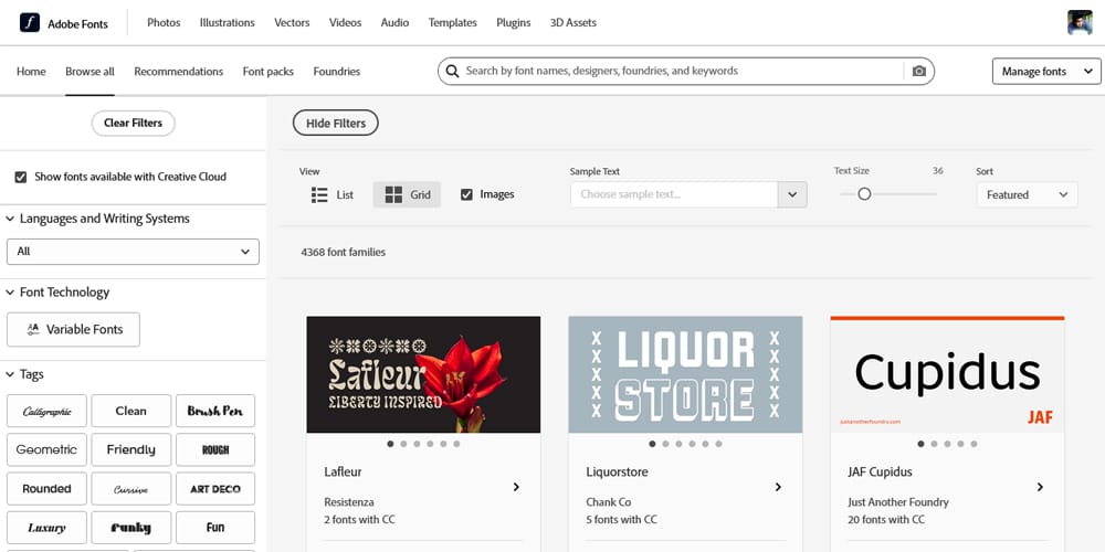 Best Web Page Design Tools for Modern Creators -2024 24 Adobe Typekit