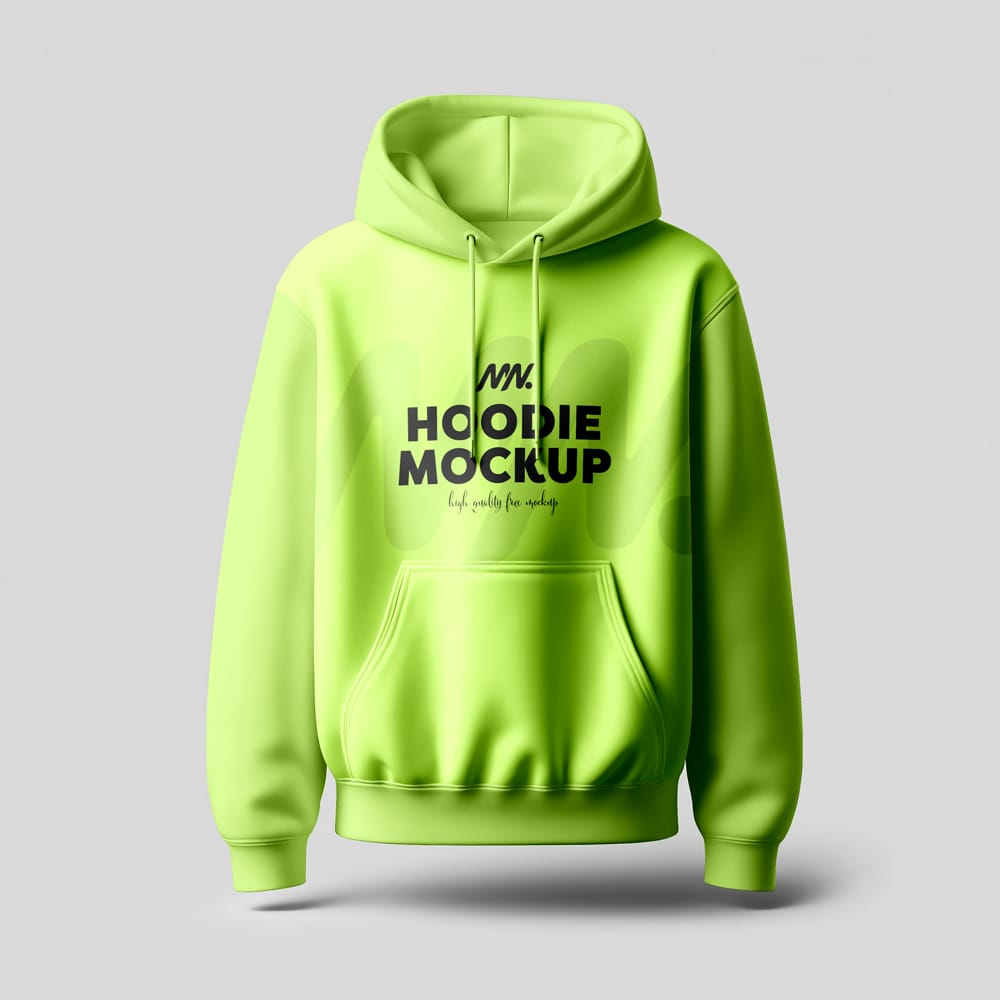 Free Hoodie Mockup Design Template PSD 1 Free Hoodie Mockup Design Template PSD