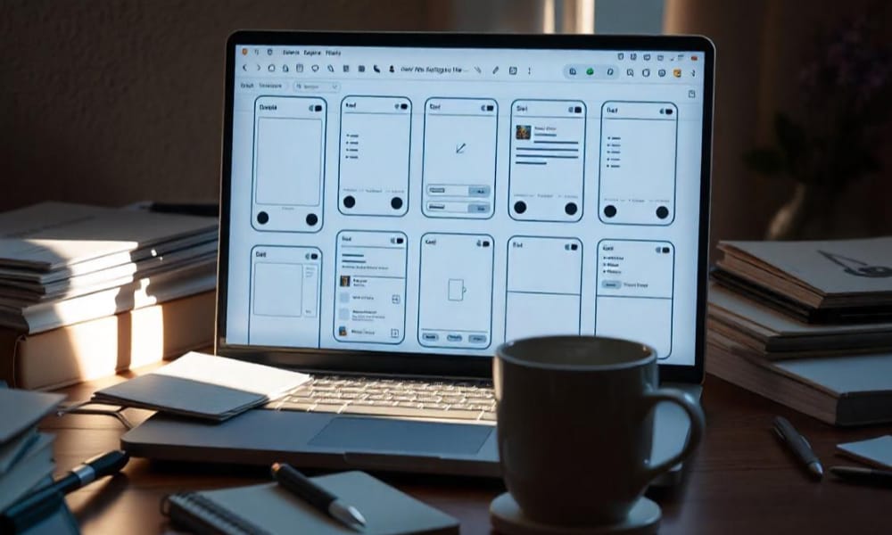 Essential Steps for Building a Mobile App for Your Brand 3 Create a Wireframe
