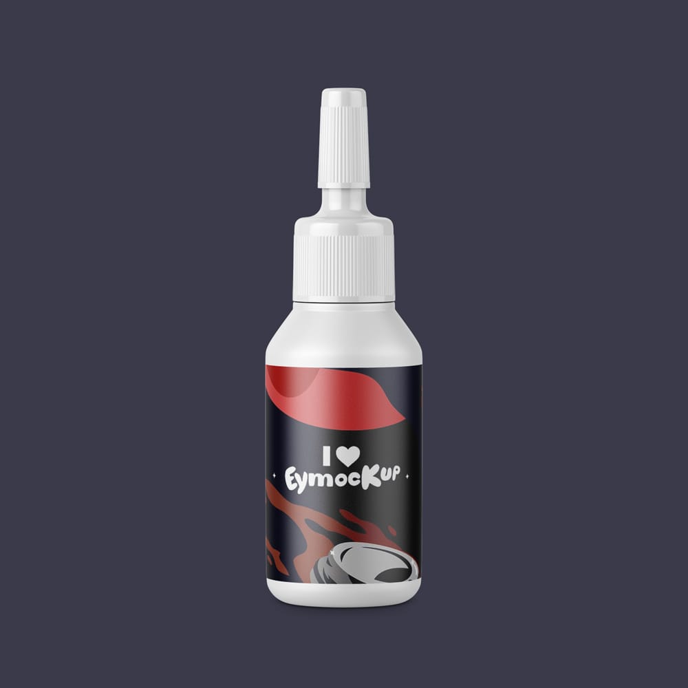 Free Ampoule Bottle Label Mockup PSD 1 Free Ampoule Bottle Label Mockup PSD