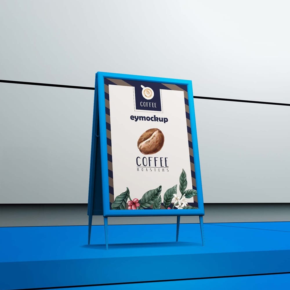 Free Metro Station Tent Banner Mockup PSD 1 Free Metro Station Tent Banner Mockup PSD