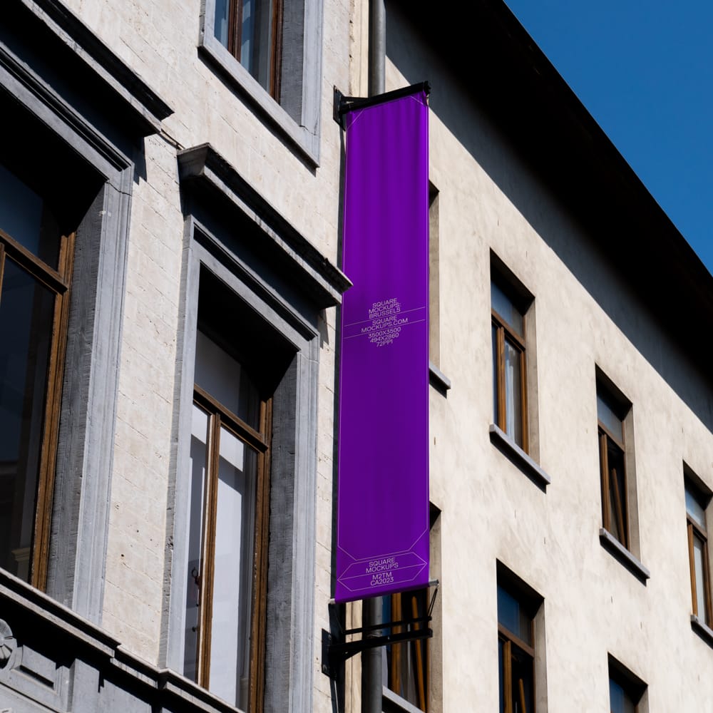 Free Outdoor Advertising Banner Mockup PSD 1 Free Outdoor Advertising Banner Mockup PSD