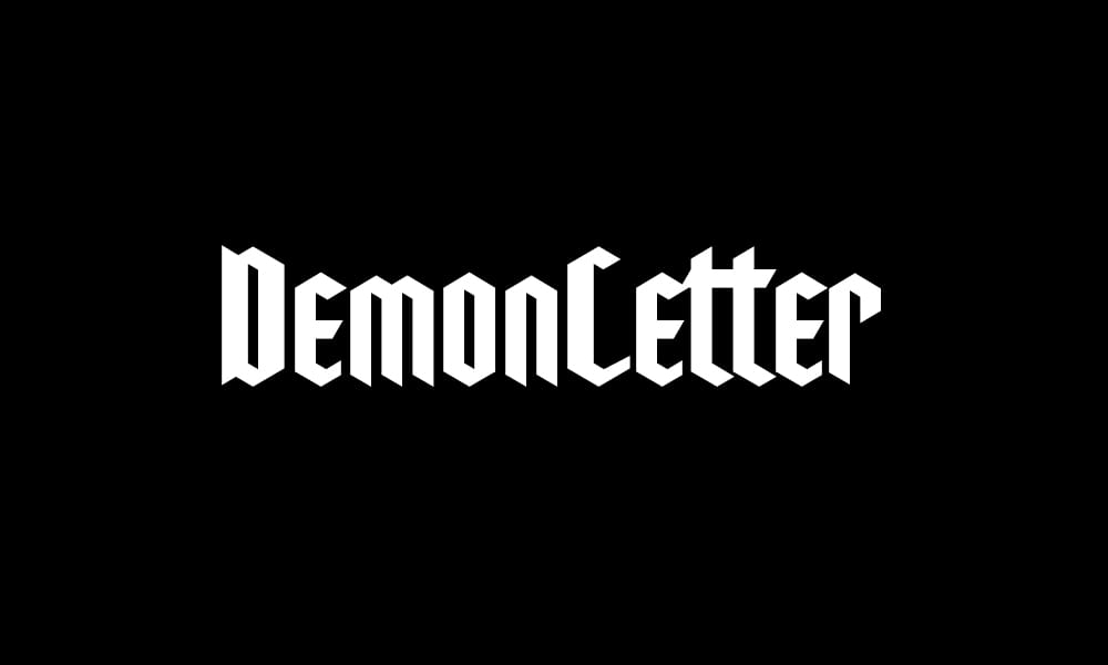 20+ Top Heavy Metal Fonts: Free & Paid Options for Bands, Logos & More 13 DemonLetter Font