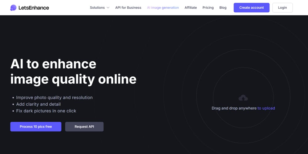 Sharpen Your Images: 6 Apps for Designers Seeking Crystal-Clear Photos 3 Let's Enhance