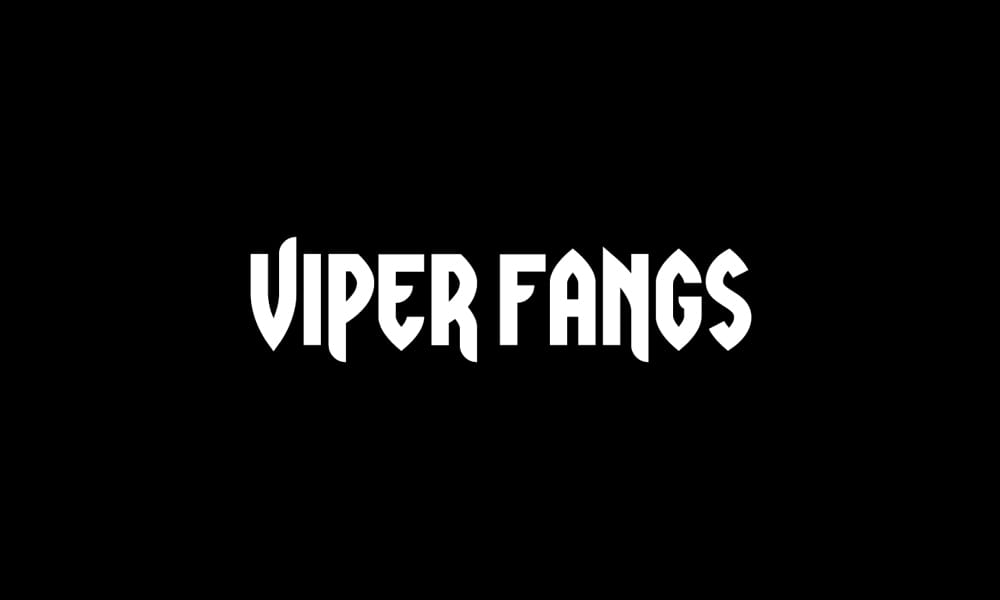 20+ Top Heavy Metal Fonts: Free & Paid Options for Bands, Logos & More 3 Viper Fangs Font