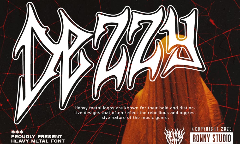 20+ Top Heavy Metal Fonts: Free & Paid Options for Bands, Logos & More 27 Dezzy