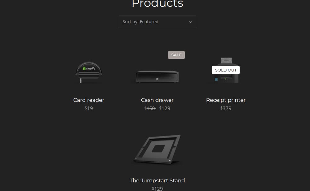 The Impact Dark Mode Has on User Experience 10 E-commerce site with a dark theme