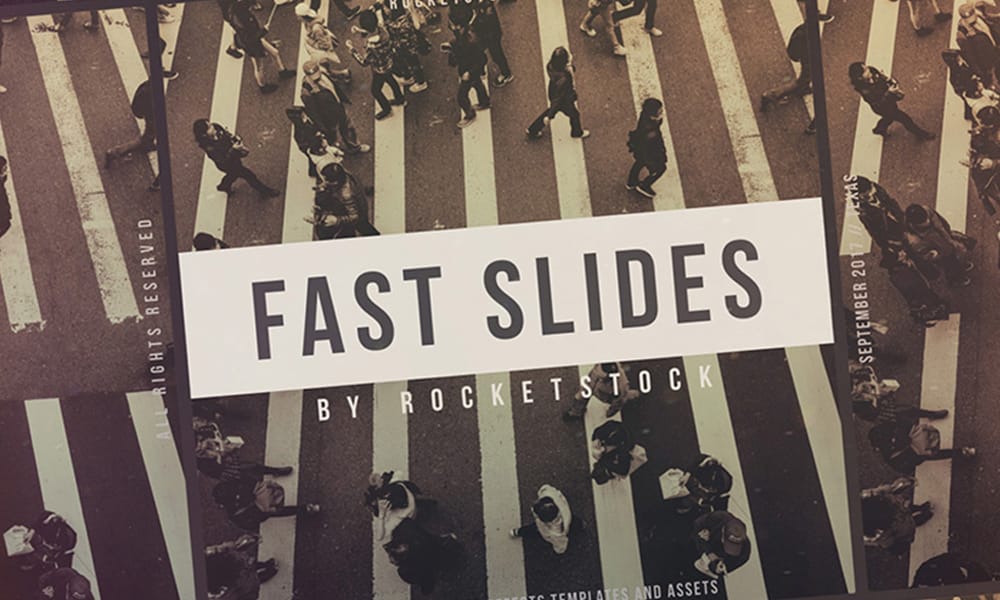 Free After Effect Templates – 49 Stunning Intros, Logo Reveals, Titles & More 41 Quick transition slideshow After Effects template.