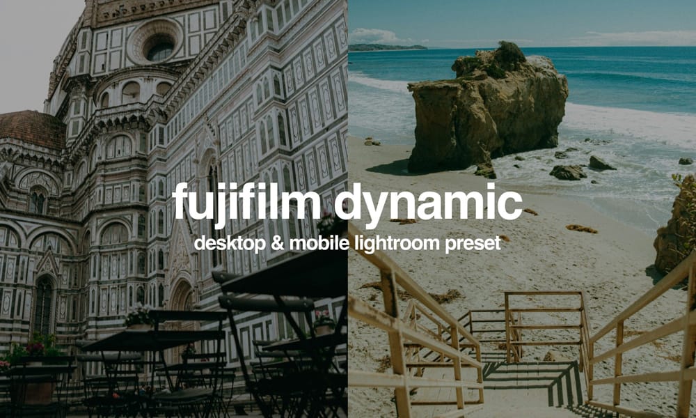Best Lightroom Presets for Every Photography Style 40 Fujifilm Dynamic Lightroom Preset