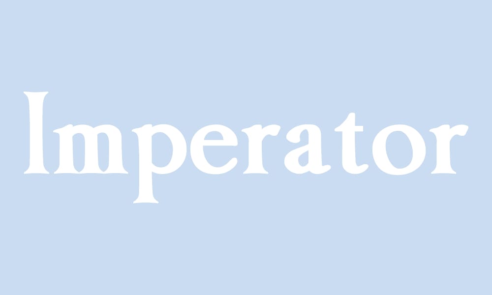 Free Serif Fonts for Commercial Use – Perfect for Designers! 19 Imperator Font
