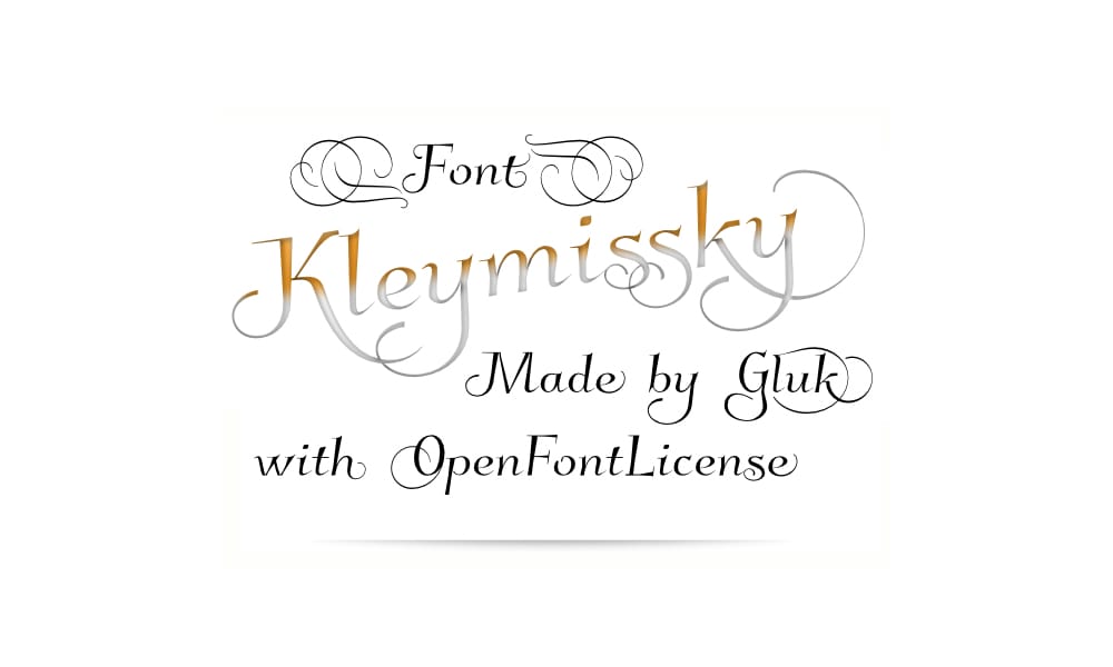 The Most Beautiful Feminine Typefaces 23 Kleymissky Font